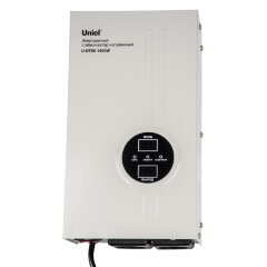 U-DTRS-1500W Стабилизатор напряжения ультратонкий, Однофазный релейный, 1500ВА, Настенный, TM Uniel