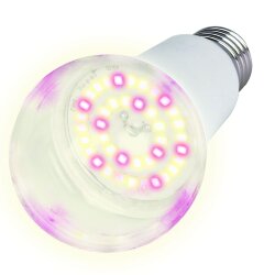 LED-A60-15W-SPFB-E27-CL PLP30WH Лампа светодиодная для растений, Форма A, прозрачная, Спектр для фотосинтеза