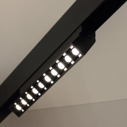 Светодиодный светильник трековый магнитный 35мм JH-MG10D MX74 (20W, 48V, warm white)
