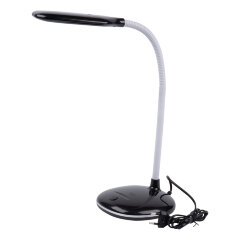 TLD-561 Black-LED-450Lm-4500K Светильник настольный, 7W, Механический выключатель, Черный, ТМ Uniel