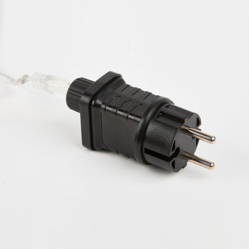 ULD-B12006-195-TTK AMBER IP44 Бахрома светодиодная с эффектом мерцания, 12м, Соединяемая, 195 светодиодов, Янтарный свет, Провод прозрачный, ТМ Uniel - фото 3