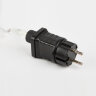ULD-B12006-195-TTK AMBER IP44 Бахрома светодиодная с эффектом мерцания, 12м, Соединяемая, 195 светодиодов, Янтарный свет, Провод прозрачный, ТМ Uniel - фото 3