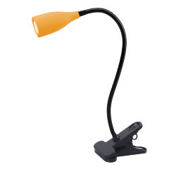 ULM-D501 4W-4000K ORANGE Светильник настольный светодиодный прищепка, Механический выключатель, Оранжевый, TM Uniel
