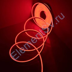 Светодиодный гибкий неон 4.5*13, 24V red LB16 (блистер 5м)