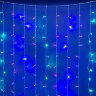 ULD-C2030-240-DTA MULTI IP20 Занавес светодиодный с контроллером, 3х2м, 240 светодиодов, Разноцветный свет, Провод прозрачный. - фото 1