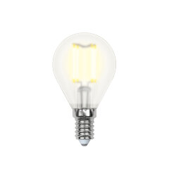 LED-G45-7.5W-WW-E14-CL GLA01TR Лампа светодиодная, Форма шар, прозрачная, Серия Air, Теплый белый свет 3000K