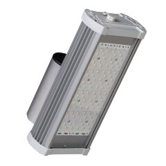 ULV-R24J 60W-5000К IP65 SILVER Светильник светодиодный уличный консольный, Белый свет 5000К, КСС Д, TM Uniel