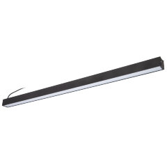 ULO-K10D 52W-4000K-L125 IP65 BLACK Светильник линейный светодиодный подвесной, Белый свет 4000К, 7280 Лм, Алюминий, Цвет черный, TM Uniel
