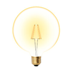 LED-G125-8W-GOLDEN-E27 GLV21GO Лампа светодиодная Vintage, Форма шар, золотистая колба