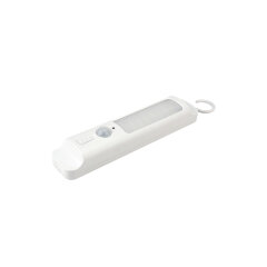 ULM-F47-0.9W-4500K-3AA SENSOR IP20 WHITE Светильник светодиодный для мебели с датчиком движения, Питание 3АА не в-к, 200x42x36.5мм, 150Lm, ТМ Uniel