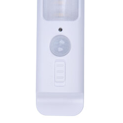 ULM-F47-0.9W-4500K-3AA SENSOR IP20 WHITE Светильник светодиодный для мебели с датчиком движения, Питание 3АА не в-к, 200x42x36.5мм, 150Lm, ТМ Uniel