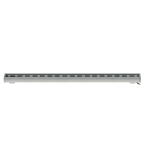 ULF-L52-18W-6400K-L100 220V IP65 SILVER Прожектор светодиодный линейный, 1000мм, Дневной свет 6400К, 2500Лм, Алюминий, TM Uniel - фото 1