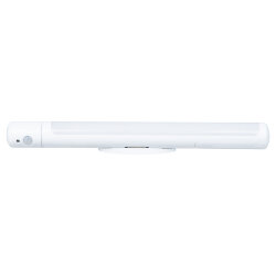 ULM-F43-0.9W-4200K SENSOR IP20 WHITE Светильник светодиодный для внутренней подсветки мебели с датчиком движения, Питание 3АА не в-к, 60Lm, Белый, ТМ Uniel