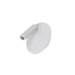 Светильник светодиодный прикроватный C05 SN2 (220V, 3W+7W, day white, белый корпус)