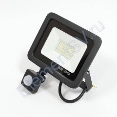 Светодиодный прожектор JH-YG-30W с датчиком движения V28 (30W, 220V, white)