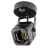 DLC-S613 GU10-B BLACK Светильник декоративный накладной, серия Sotto, Без лампы, цоколь GU10, Выкл, на корпусе, Металл, Черный, TM Fametto - фото 2
