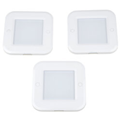 ULM-F41-6W-4200K-DIM SENSOR IP20 WHITE Светильник светодиодный накладной, ультратонкий с бесконтактным выключателем, Квадратный, 85х85х6.5мм, 255Lm, Белый, ТМ Uniel.