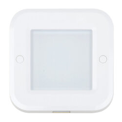 ULM-F41-6W-4200K-DIM SENSOR IP20 WHITE Светильник светодиодный накладной, ультратонкий с бесконтактным выключателем, Квадратный, 85х85х6.5мм, 255Lm, Белый, ТМ Uniel.