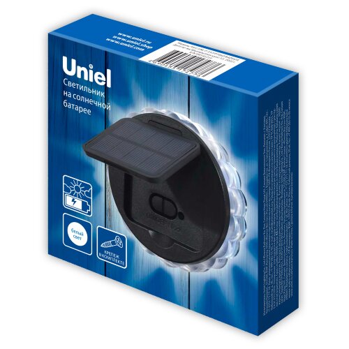 USL-F-157-PT060 RADIATE Cветильник настенный на солнечной батарее, 6 светодиодов, Белый свет, 1xАА Ni-Mh аккумулятор в-к, IP44, TM Uniel - фото 7