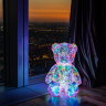 ULD-R504 USB-RGB BEAR Светильник декоративный Мишка, с USB проводом, 80 светодиодов, RGB свет, Цвет корпуса радужный, TM Uniel - фото 2