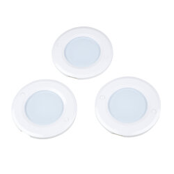 ULM-F40-6W-4200K-DIM SENSOR IP20 WHITE Светильник светодиодный накладной, ультратонкий с бесконтактным выключателем, диммер, Круглый, D85х6.5мм, 255Lm, Белый, ТМ Uniel.