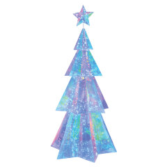 ULD-R502 220V XMAS TREE Светильник декоративный Ёлка, 400 светодиодов, Белый свет, Цвет корпуса радужный, TM Uniel