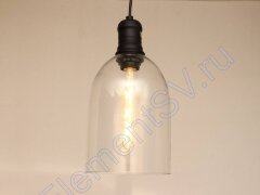 Светильник лофт Y0004001 PA23 (220V, E27, стекло)