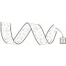 ULD-S1000-100-SCB-3AA WARM WHITE IP20 RIBBON Гирлянда светодиодная Лента на батарейках 3AA не в-к, 10м, 100 светодиодов, Теплый белый свет, Провод медный, TM Uniel - фото 5