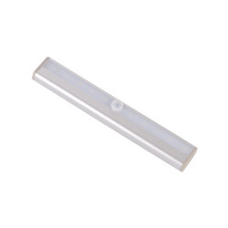 ULM-F48-2W-4500K-4AA SENSOR IP20 SILVER Светильник светодиодный для мебели с датчиком движения, Питание 4АА не в-к, 188x30x15мм, 50Lm, ТМ Uniel