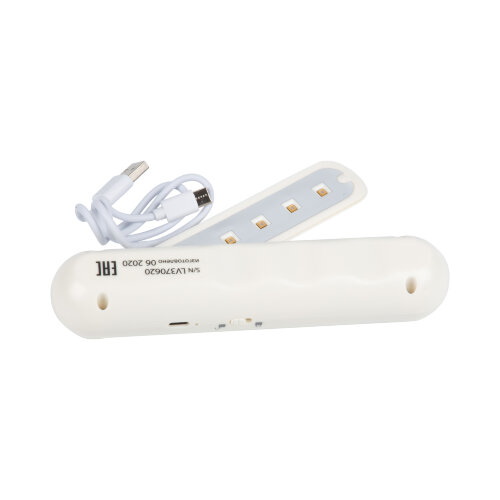 UGL-C10A-3W-UVСB WHITE Светильник ультрафиолетовый светодиодный компактный, Без озона, 275 нм, Корпус белый, ТМ Uniel - фото 10