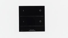 Сенсорная панель T16-2 Black IC20 (220V, DIM, 2 zone, DMX512, RF 2.4GHz)