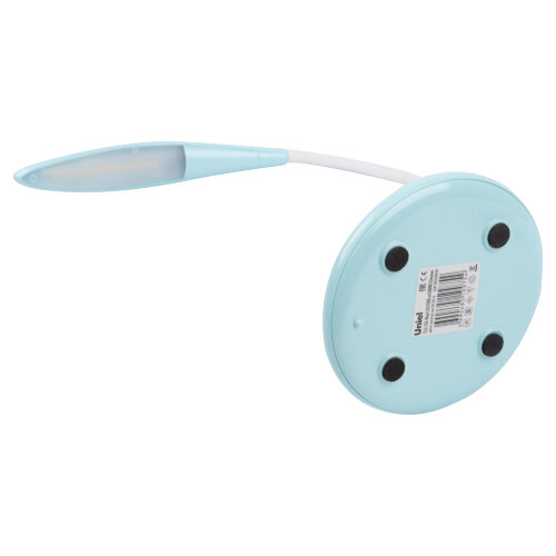 TLD-558 Blue-LED-280Lm-5000K-Dimmer Светильник настольный, 3W, Сенсорный выключатель, Голубой, ТМ Uniel - фото 3