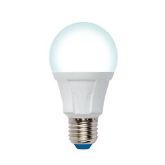 LED-A60 12W-4000K-E27-FR-DIM PLP01WH Лампа светодиодная, диммируемая, Форма А, матовая, Серия Яркая, Белый свет 4000К.