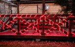 ULD-D50 50M-С08 IP44 RED Гирлянда светодиодная Дюралайт, 50м, С контроллером, Красный свет, Провод черный, ТМ Uniel - фото 5