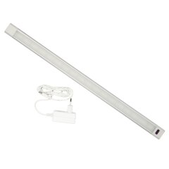 ULI-F47-8W-4500K-DIM SENSOR IP20 SILVER Светильник светодиодный для мебели, 500x30x11.5мм, 600Lm, ТМ Uniel