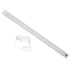 ULI-F47-8W-4500K-DIM SENSOR IP20 SILVER Светильник светодиодный для мебели, 500x30x11.5мм, 600Lm, ТМ Uniel