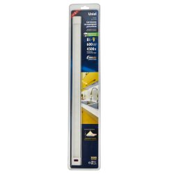 ULI-F47-8W-4500K-DIM SENSOR IP20 SILVER Светильник светодиодный для мебели, 500x30x11.5мм, 600Lm, ТМ Uniel