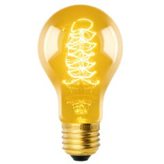 IL-V-A60-40-GOLDEN-E27 CW01 Лампа накаливания Vintage, Форма A, Форма нити CW