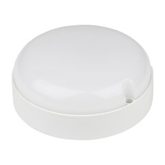ULW-Q223 8W-4000К IP65 WHITE Светильник светодиодный влагозащищенный, Круг, Белый свет 4000K, Корпус белый, ТМ Volpe