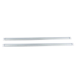ULM-F45-2x6W-4500K IP20 SILVER Светильники светодиодные для мебели, набор из 2-х шт, Механический выключатель, 600x25x8мм, 2x500Lm, ТМ Uniel