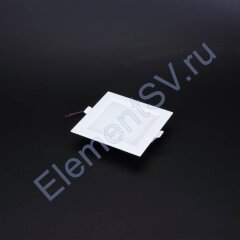Светодиодный светильник DL-SS-6W MB39 (220V, 6W, square 118mm, white)