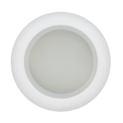 DLS-A201 GU5.3 IP44 WHITE Светильник декоративный встраиваемый, серия Arno, Без лампы, цоколь GU5.3, Металл, Белый, ТМ Fametto