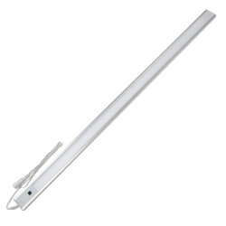 ULI-F40-9W-4200K SENSOR IP20 SILVER Светильник линейный светодиодный ультратонкий, с бесконтактным выключателем, 600Х30х8мм, 440Lm, Серебристый, ТМ Uniel
