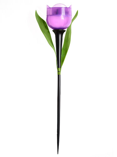 USL-C-651-PT305 TULIP SET 24 Садовый светильник на солнечной батарее Тюльпан, в составе набора из 24 шт, Белый свет, 1xLR аккумулятор в-к, IP44. - фото 5