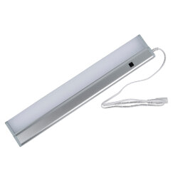 ULI-F41-5.5W-4200K-DIM SENSOR IP20 SILVER Панель линейная светодиодная ультратонкая, с бесконтактным выключателем, 300х53х14мм, 280Lm, Серебристый, ТМ Uniel