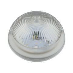 ULW-R05 12W-NW IP64 WHITE Светильник светодиодный влагозащищенный, Круг, 12Вт, 1200 Лм, Белый свет 4500K, 220В, Диаметр 21 см, Белый, ТМ Uniel
