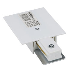 UBX-Q123 R01 WHITE 1 POLYBAG Ввод питания для шинопровода типа R, Однофазный, Белый, ТМ Volpe