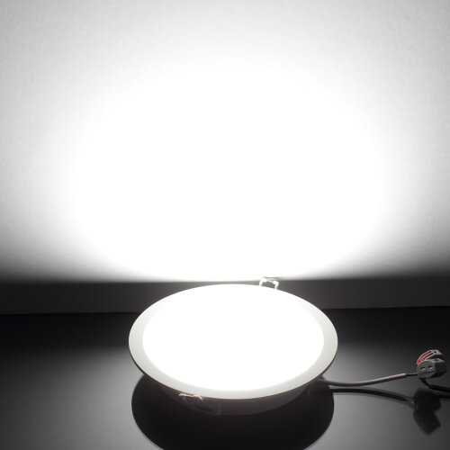 Светодиодный светильник OM12 (220V, 15W, round D170mm,white) - фото I