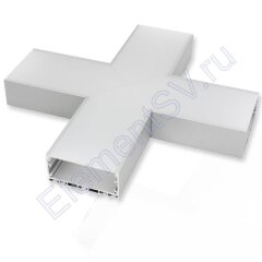 Соединитель х- образный для 322 профиля C048R1-X 340