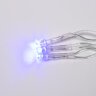 ULD-B3007-200-TTK BLUE-WHITE IP44 Бахрома светодиодная с эффектом мерцания, 3м, Соединяемая, 200 светодиодов, Синий и белый свет, Провод прозрачный, ТМ Uniel - фото 4